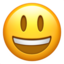 smiley-smiling face with open mouth